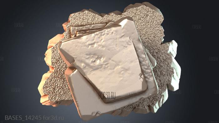 BASES_14245 stl model for CNC