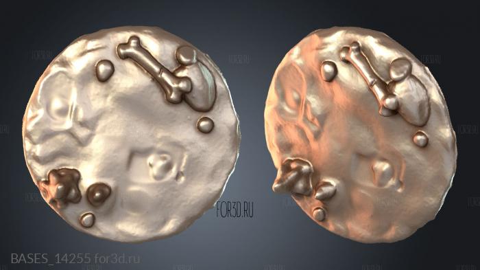 BASES_14255 stl model for CNC