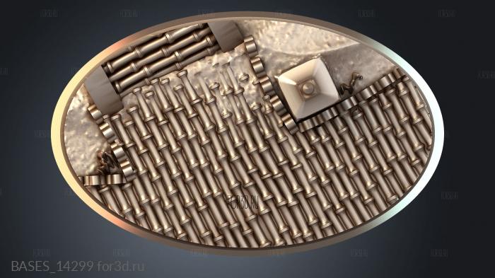 BASES_14299 stl model for CNC