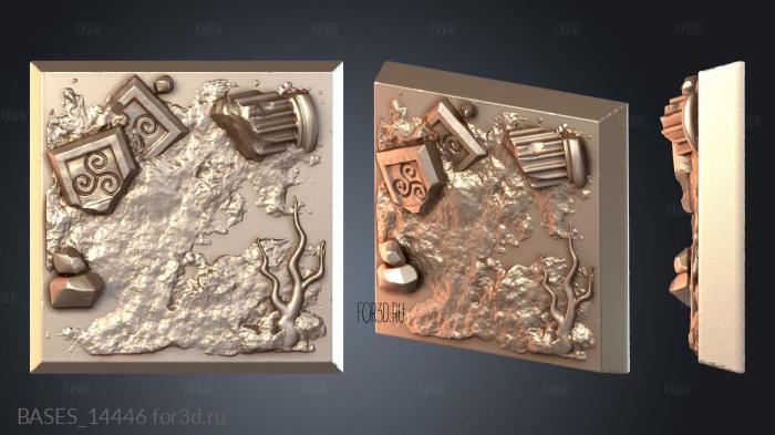 BASES_14446 stl model for CNC