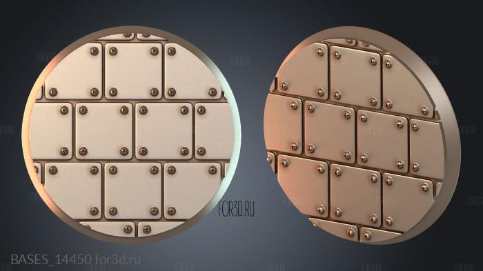 BASES_14450 stl model for CNC