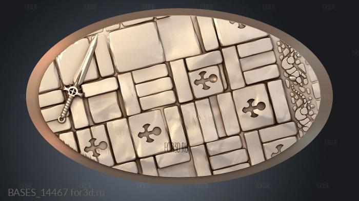 BASES_14467 stl model for CNC