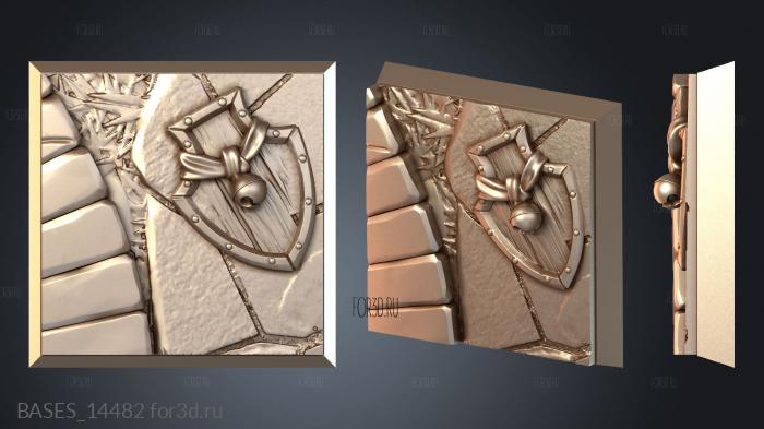 BASES_14482 stl model for CNC