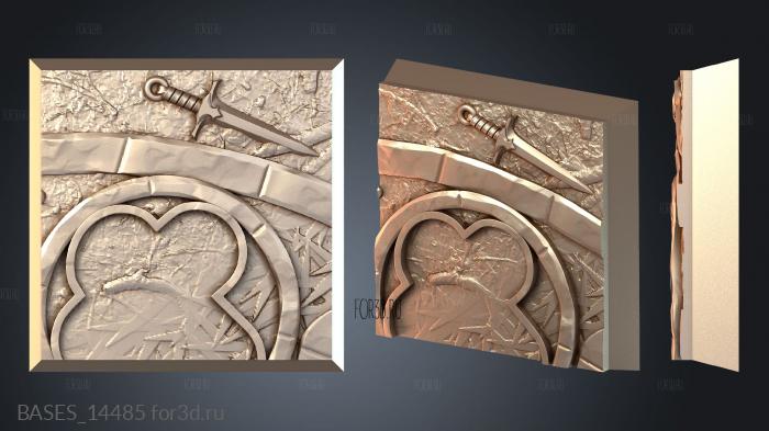 BASES_14485 stl model for CNC