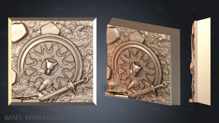BASES_14488 stl model for CNC