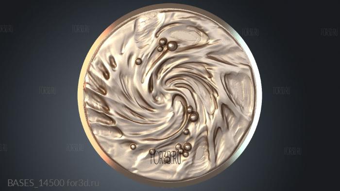 BASES_14500 stl model for CNC