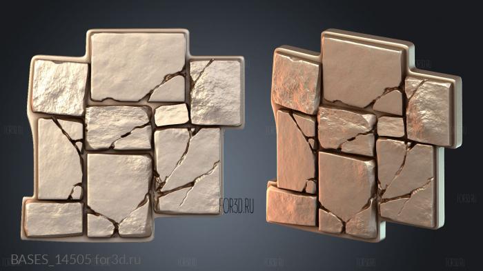 BASES_14505 stl model for CNC