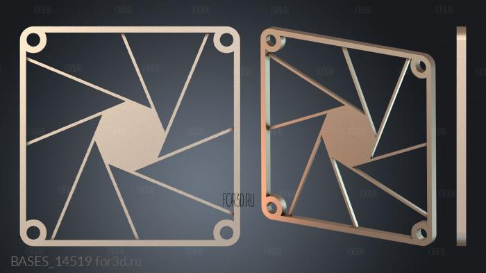BASES_14519 stl model for CNC