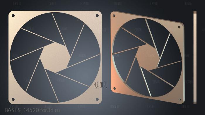 BASES_14520 stl model for CNC