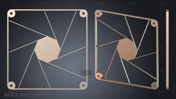 BASES_14521 stl model for CNC