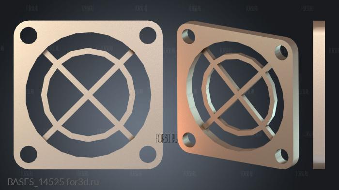 BASES_14525 stl model for CNC