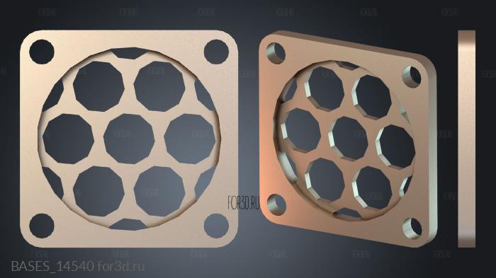 BASES_14540 stl model for CNC
