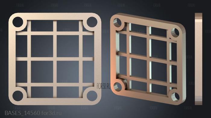 BASES_14560 stl model for CNC