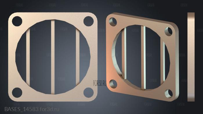 BASES_14583 stl model for CNC