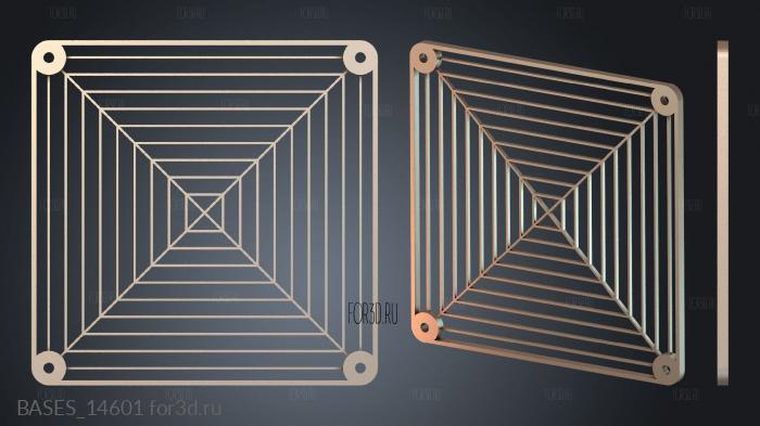 BASES_14601 stl model for CNC