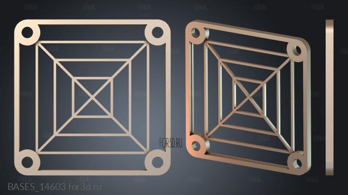 BASES_14603 stl model for CNC