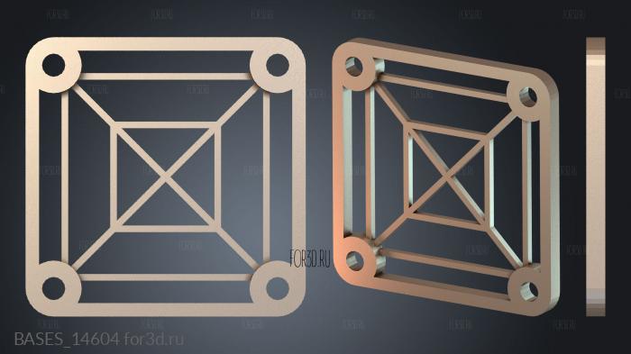 BASES_14604 stl model for CNC