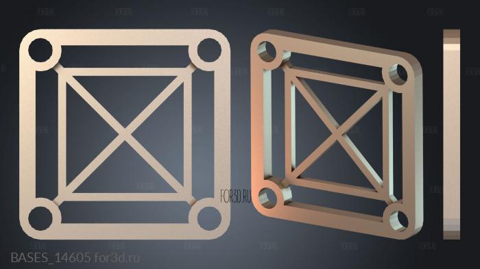 BASES_14605 stl model for CNC