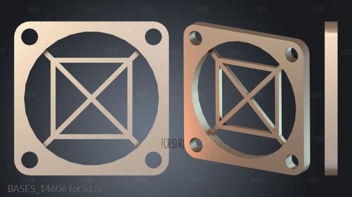 BASES_14606 stl model for CNC