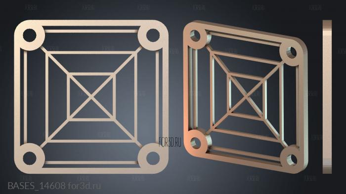 BASES_14608 stl model for CNC