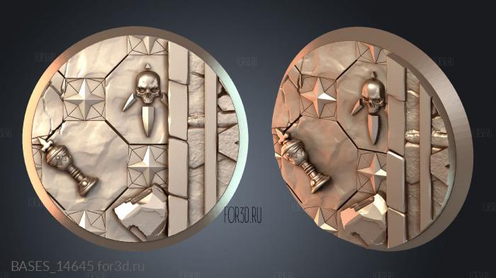 BASES_14645 stl model for CNC