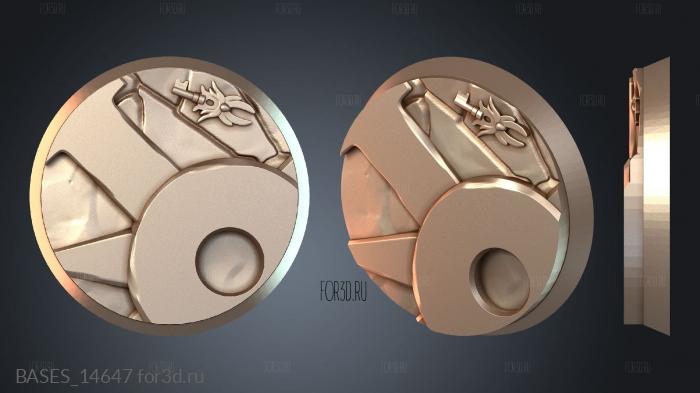 BASES_14647 stl model for CNC