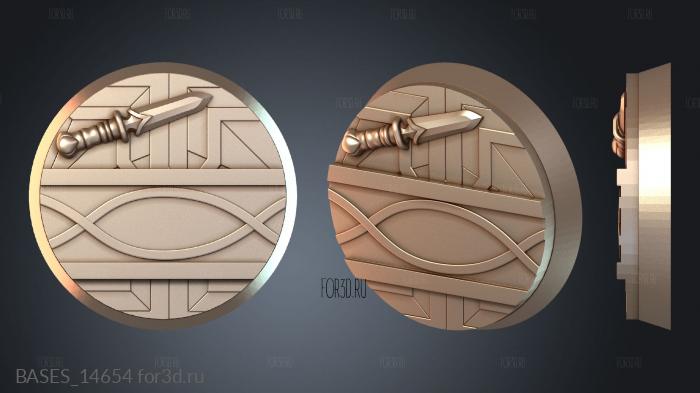 BASES_14654 stl model for CNC
