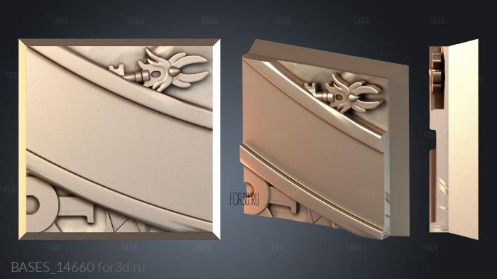 BASES_14660 stl model for CNC