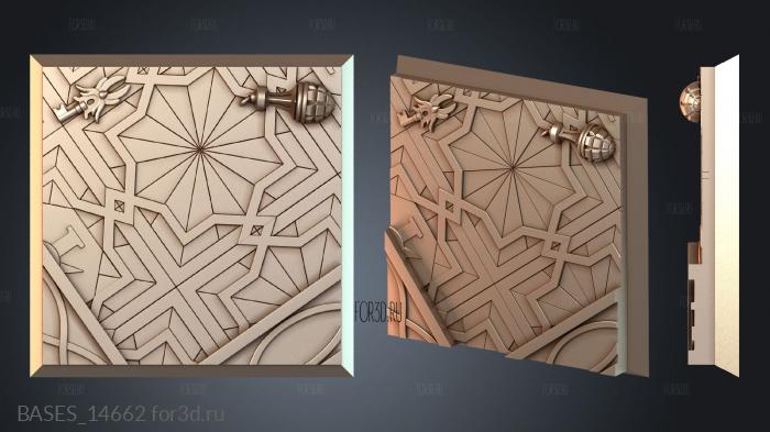 BASES_14662 stl model for CNC