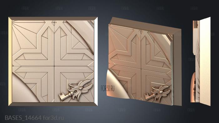 BASES_14664 stl model for CNC