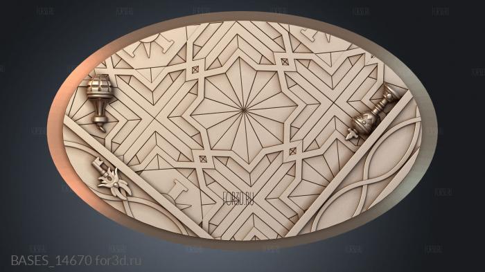 BASES_14670 stl model for CNC
