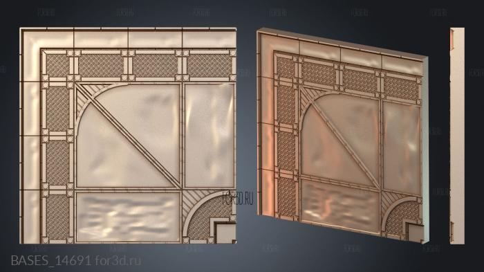 BASES_14691 stl model for CNC