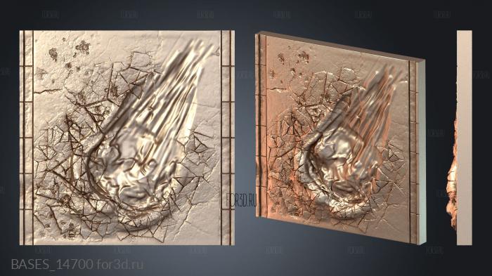 BASES_14700 stl model for CNC