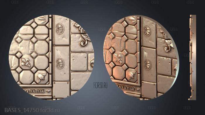 BASES_14750 stl model for CNC