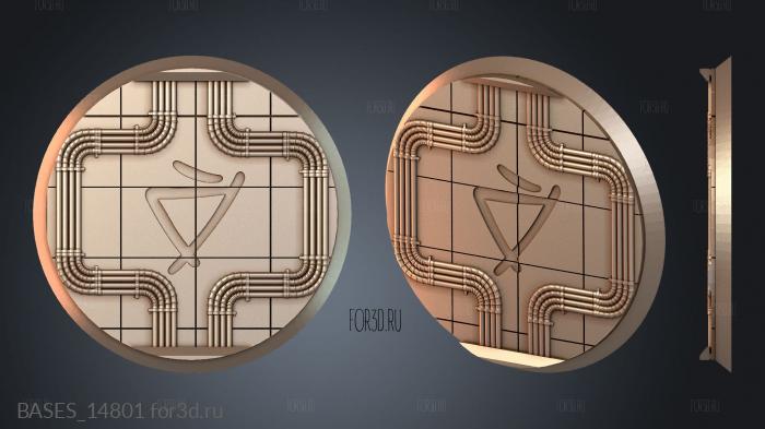 BASES_14801 stl model for CNC