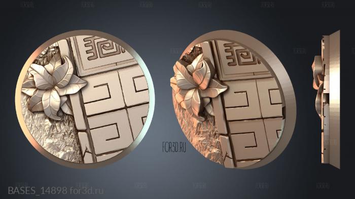 BASES_14898 stl model for CNC