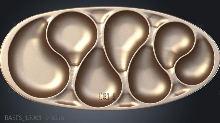 BASES_15001 stl model for CNC
