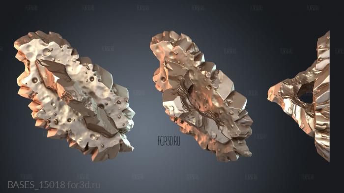 BASES_15018 stl model for CNC