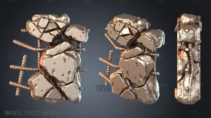 BASES_15022 stl model for CNC