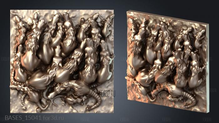 BASES_15041 stl model for CNC