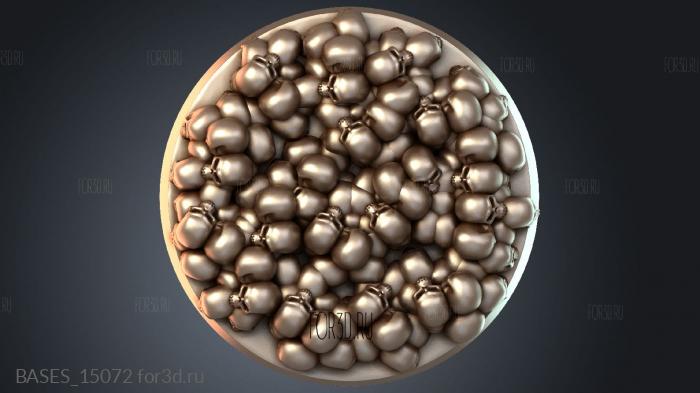 BASES_15072 stl model for CNC
