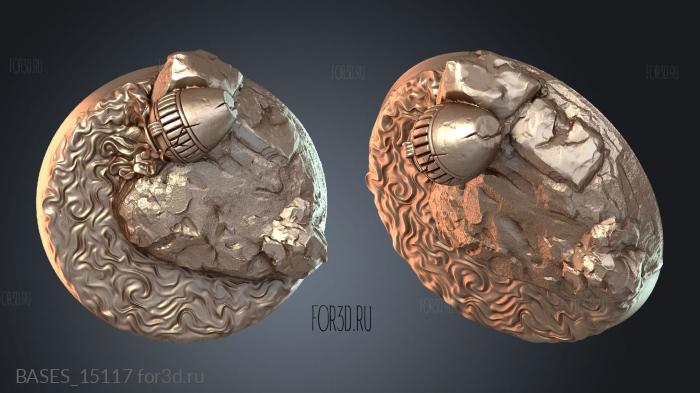 BASES_15117 stl model for CNC