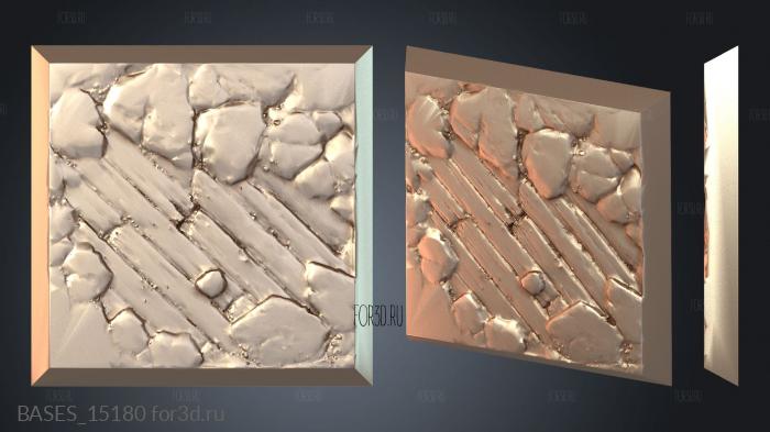 BASES_15180 stl model for CNC