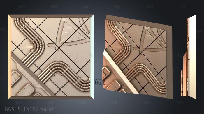 BASES_15182 stl model for CNC