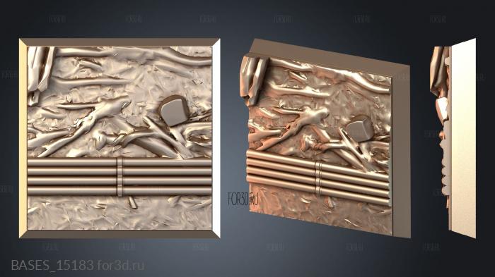 BASES_15183 stl model for CNC