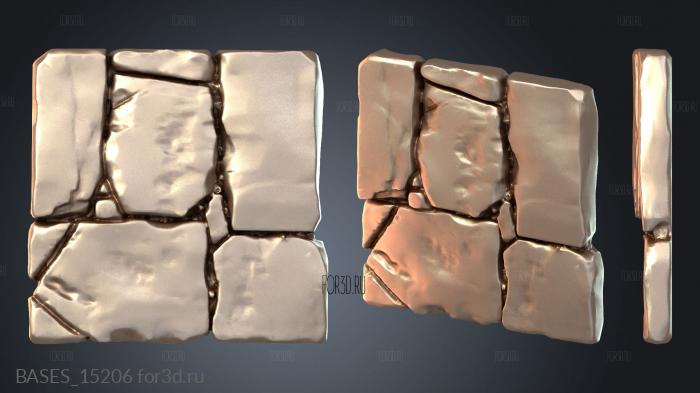 BASES_15206 stl model for CNC