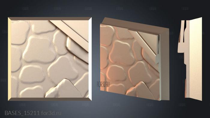 BASES_15211 stl model for CNC