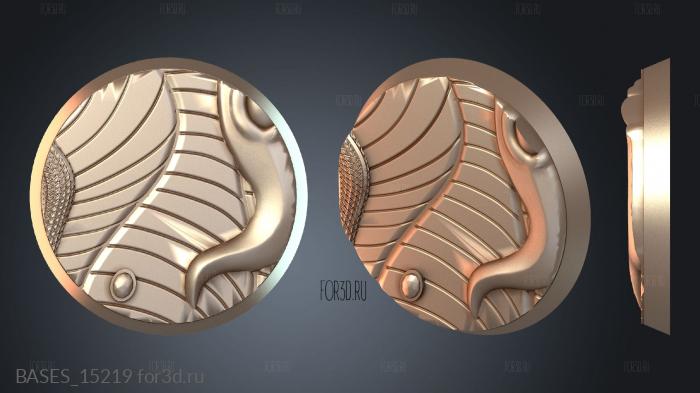 BASES_15219 stl model for CNC