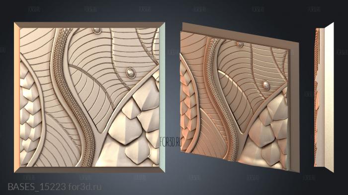 BASES_15223 stl model for CNC