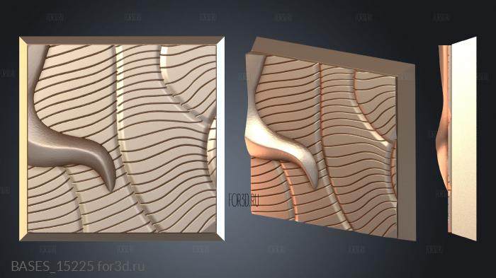 BASES_15225 stl model for CNC